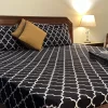 Nocturnal Elegance Cotton Bedsheet